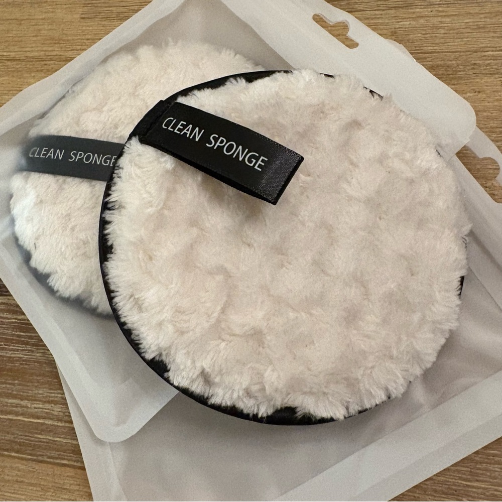 New- Makeup Remover Facial Sponge Pad Set - Picture 6 of 12